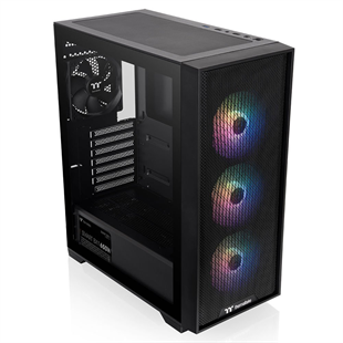 THERMALTAKE 650W 80+ BRONZE V290 TG CA-3Z7-65M1WE-00 3-ARGB FANLI Gaming Mid-Tower PC Kasası