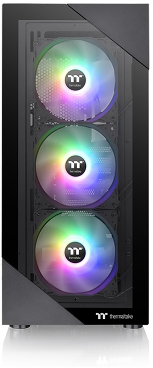 THERMALTAKE 650W 80+ View 200 TG CA-3X3-65M1WE-00 4-ARGB Fanlı Gaming Mid-Tower PC Kasası