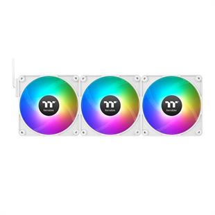 THERMALTAKE CT120 EX CL-F190-PL12SW-A Beyaz 3x120mm ARGB Manyetik Modüler Fan Kiti