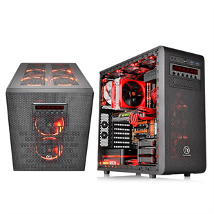 THERMALTAKE Commander F6 AC-024-BN1NAN-A1 RGB LCD Ekranlı Multi Fan Kontrol Ünitesi