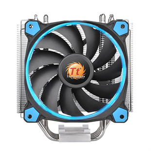 THERMALTAKE Riing Silent CL-P022-AL12BU-A Mavi Ledli AM4-2066p Hava Soğutmalı İşlemci Fanı 150w
