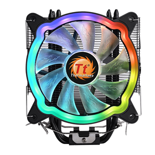 THERMALTAKE UX200 CL-P065-AL12SW-A ARGB Riing Fanlı AM5-1851p Hava Soğutmalı İşlemci Fanı 130w