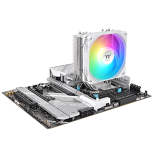 THERMALTAKE UX400 CL-P143-AL12SW-A ARGB AM5-1851p Hava Soğutmalı İşlemci Fanı Beyaz
