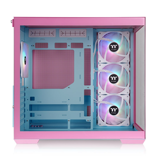 THERMALTAKE VIEW 380 CA-1Z2-00MAWN-00 4-ARGB Fanlı Gaming Mid-Tower PC Kasası Pembe