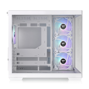THERMALTAKE VIEW 380 TG Snow CA-1Z2-00M6WN-00 4-ARGB Fanlı Gaming Mid-Tower PC Kasası Beyaz