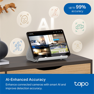 TP-LINK 16kanal Yapay Zeka Home Base Kablosuz TAPO H500