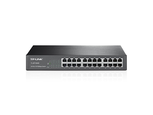 TP-LINK 24port 10/100 Yönetilemez Switch TL-SF1024D