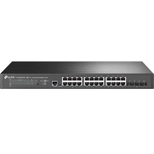 TP-LINK 24port 16port PoE 500w 4-SFP 10GbE / 2.5GbE Yönetilebilir Switch SG3428XPP-M2