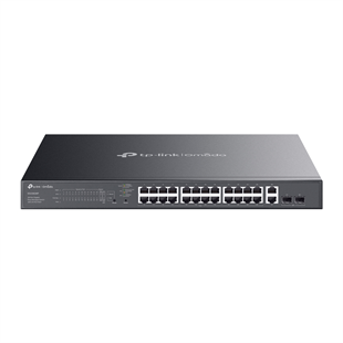 TP-LINK 24port PoE 384w 2-SFP Gigabit Yönetilebilir Switch Omada ES228GMP