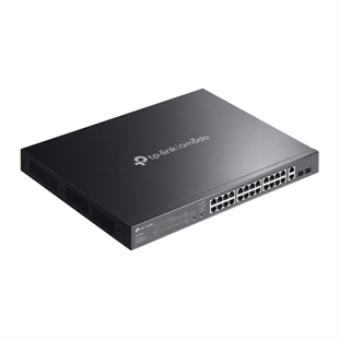 TP-LINK 24port PoE 384w 2-SFP Gigabit Yönetilebilir Switch Omada ES228GMP