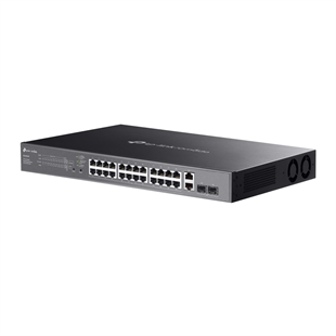 TP-LINK 24port PoE 384w 2-SFP Gigabit Yönetilebilir Switch Omada ES228GMP