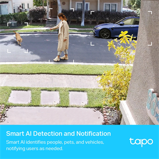 TP-LINK 3MP Bullet Tapo C420S2 Wıfı Kablosuz IP Kamera