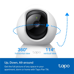 TP-LINK 3MP TAPO C210 Akıllı Güvenlik Bebek Kamerası Wlan (Kablosuz)