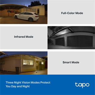 TP-LINK 3mp PT 3.9mm Wıfı Kablosuz Pan-Tilt IP Kamera Tapo C510W