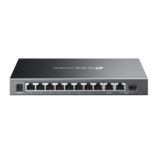 TP-LINK 8port PoE 63w 1-SFP 2-Uplink Gigabit Yönetilebilir Switch OMADA ES210GP