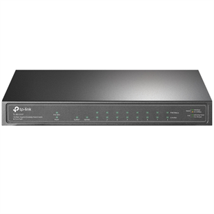 TP-LINK 8port PoE 63w 1-SFP Gigabit Yönetilemez Switch TL-SG1210P