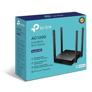 TP-LINK ARCHER C54 AC1200 4PORT 4 ANTEN DUALBAND ROUTER