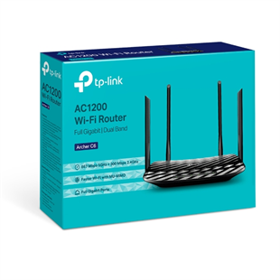 TP-LINK ARCHER C6 1200mbps AC1200 Dual Band EV Ofis Tipi Router
