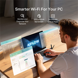 TP-LINK ARCHER TBE400U PLUS WIFI7 BE6500 Üç Bant Kablosuz Usb Ağ Adaptörü