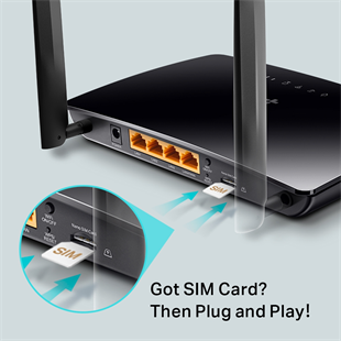 TP-LINK Archer MR400 Dual Band 4G LTE Modem Router