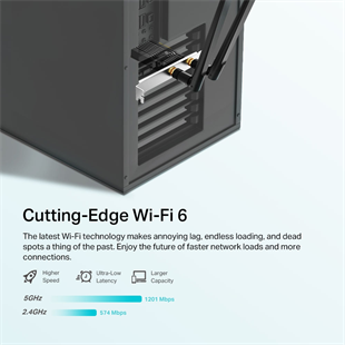 TP-LINK Archer TX20E Wıfı6 Bluetooth PCIe Kablosuz Adaptör
