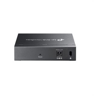 TP-LINK OMADA ES205GP 5 Port Gbit 4 Port Poe 65W Desktop Yönetilebilir Çelik Kasa Switch