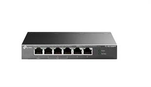 TP-LINK OMADA ES206GP 6 Port Gbit 4 Port Poe 65W Desktop Yönetilebilir Çelik Kasa Switch