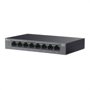 TP-LINK LS108GP 8 PORT 10/100/1000 8 PORT POE+ YONETILEMEZ DESKTOP SWITCH METAL KASA