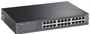 TP-LINK OMADA DS1024G 24 Port Gbit Rackmount Yönetilemez Metal Kasa Switch