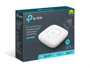 TP-LINK OMADA EAP225 1 Port Gigabit AC1350 3 Anten Tavan Tipi Gigabit Wi-Fi Access Point
