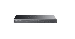 TP-LINK OMADA ES210GMP 10 Port Gbit 8 Port PoE+ 123W 1xGbit+1xSFP Uplink Desktop Yönetilebilir Çelik Kasa Switch