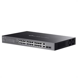 TP-LINK OMADA ES228GMP 28 PORT GIGABIT + 2XGIGABIT SFP YÖNETİLEBİLİR 384W POE METAL KASA SWITCH