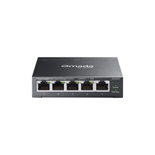 TP-LINK Omada 5port 65w 4port PoE Gigabit Yönetilebilir Switch ES205GP