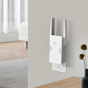 TP-LINK RE235BE WIFI7 BE3600 Çift Bant Menzil Genişletici Priz Tip