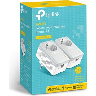 TP-LINK TL-PA4010P KIT 500MBPS 1PORT POWERLINE ADAPTOR