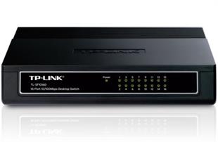 TP-LINK TL-SF1016D 16 Port Mbit Desktop Yönetilemez Plastik Kasa Switch