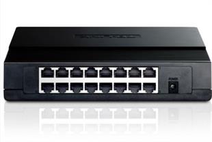 TP-LINK TL-SF1016D 16 Port Mbit Desktop Yönetilemez Plastik Kasa Switch