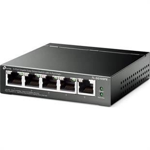 TP-LINK TL-SG105PE 5 PORT 10/100/1000 4 PORT POE+ DESKTOP SWITCH