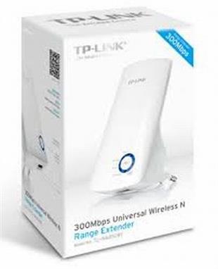 TP-LINK TL-WA850RE 1xMbit port 300 Mbps 2 Anten Priz Tipi Wi-Fi Menzil Genişletici