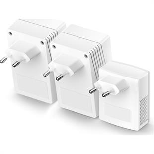 TP-LINK TL-WPA4220T KIT (3-PACK) 300MBPS 2PORT 2.4GHz INDOOR POWERLINE ADAPTOR