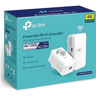 TP-LINK TL-WPA7617 KIT AV1000 1167MBPS DUALBAND INDOOR POWERLINE ADAPTOR