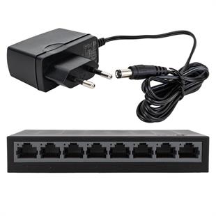 TP-Link LS1008G 8 Port Masaüstü Gigabit Desktop Switch - 10/100/1000Mbps