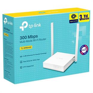 TP-Link TL-WR844N 300 Mbps 5 dBi Multi-Mode Wifi Router (Agile Config)