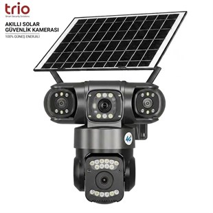 TRİO TR-SGX349 3 LENS AOV 4G-LTE PTZ SOLAR KAMERA