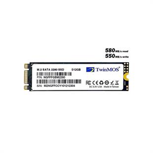 TWINMOS 512GB NGFFFGBM2280 580- 550MB/s M2 Sata Disk