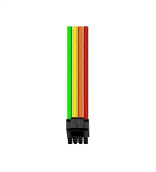 Thermaltake TtMod AC-049-CNONAN-A1  Rainbow Power Supply Sleeved Kablo Seti  (16 AWG)