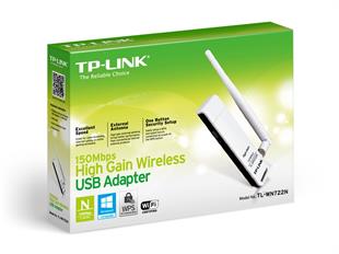 Tp-link TL-WN722N USB Adaptör,150Mbps