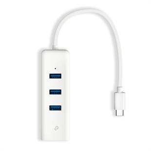 Tp-link UE330C USB3.0 TYPE-C=>Gigabit adaptör+3USB