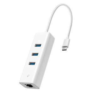 Tp-link UE330C USB3.0 TYPE-C=>Gigabit adaptör+3USB