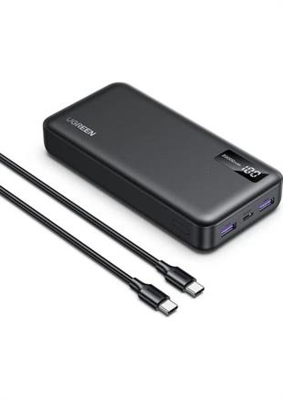 Ugreen 20.000 Powerbank Pd 3.0 2xUsb-A 1xUsb-C